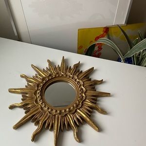 Vintage Art Deco style Sun mirror